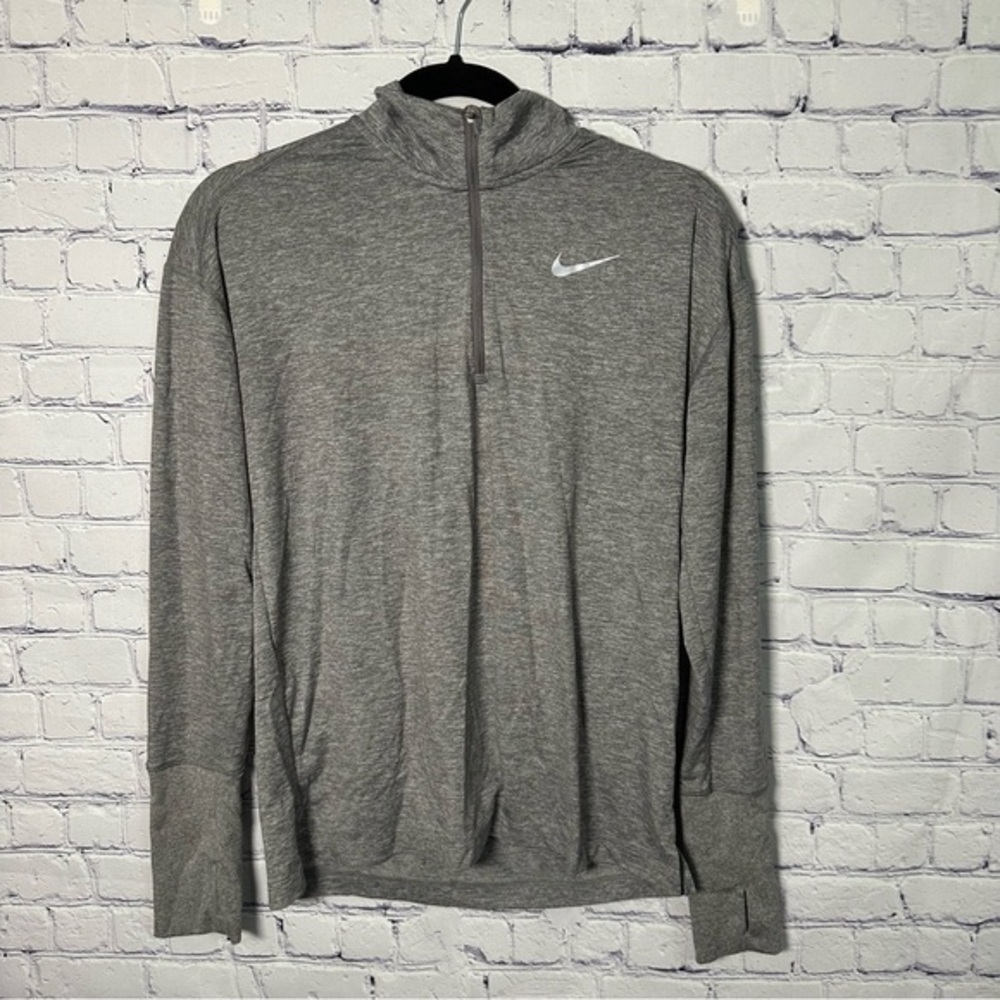 Nike Dri-Fit Heather Gray Pullover